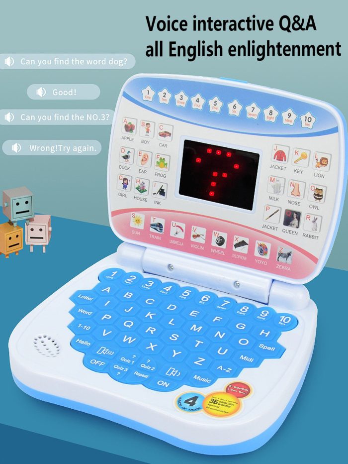 Kids Educational Laptop Toy Interactive Learning Game - Image 5