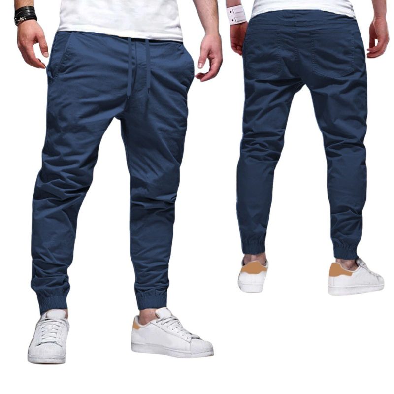 Premium 4 Pocket Jogger’s Pants ( Navy Blue )