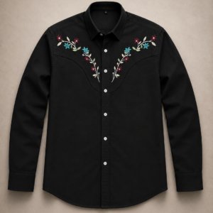 Embroidery Full Shirt